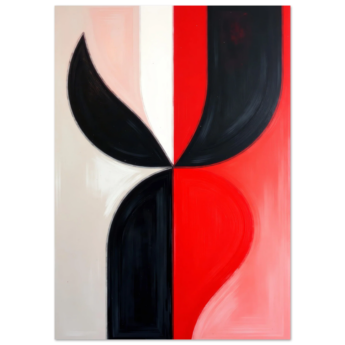 Elevate Your Living Space with Luxurious Abstract Red & Black Wall Art in 2023: Prints, Posters, and Canvas