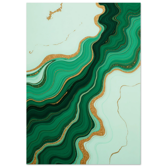 Elevate Your Living Space with Emerald Textured Wall Art: A Bold, Captivating Addition to Your Home Decor