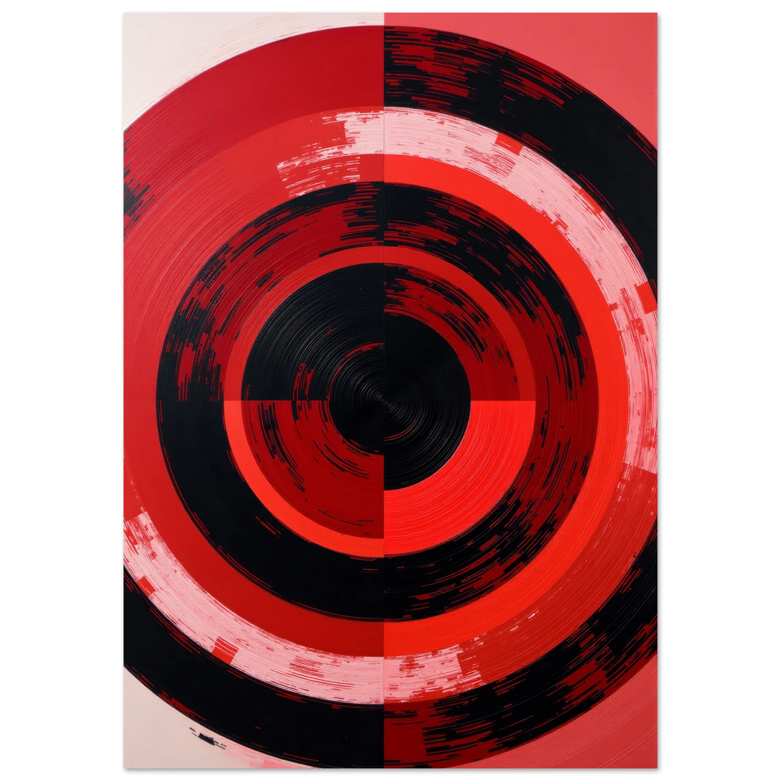 Elevate Your Space with Captivating Abstract Red Eye Wall Art: The Ultimate Fusion of Bold Design and Artistic Expression