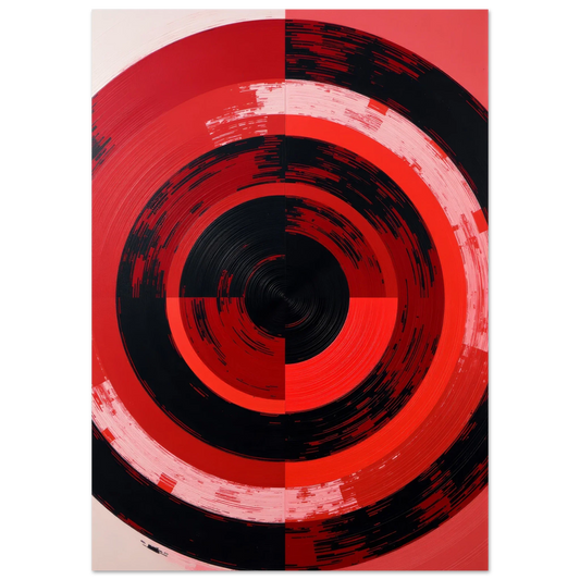 Elevate Your Space with Captivating Abstract Red Eye Wall Art: The Ultimate Fusion of Bold Design and Artistic Expression