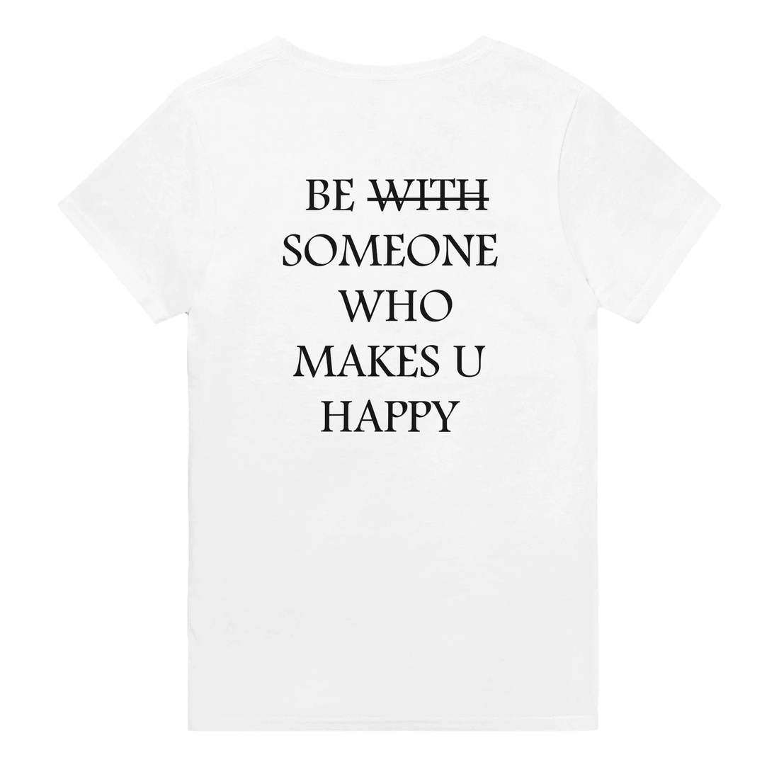 Unleash Your Inner Warrior with the 'Be Happy' Inspirational T-shirt - The Ultimate Cool T-shirt for Men