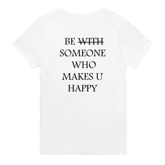 Unleash Your Inner Warrior with the 'Be Happy' Inspirational T-shirt - The Ultimate Cool T-shirt for Men